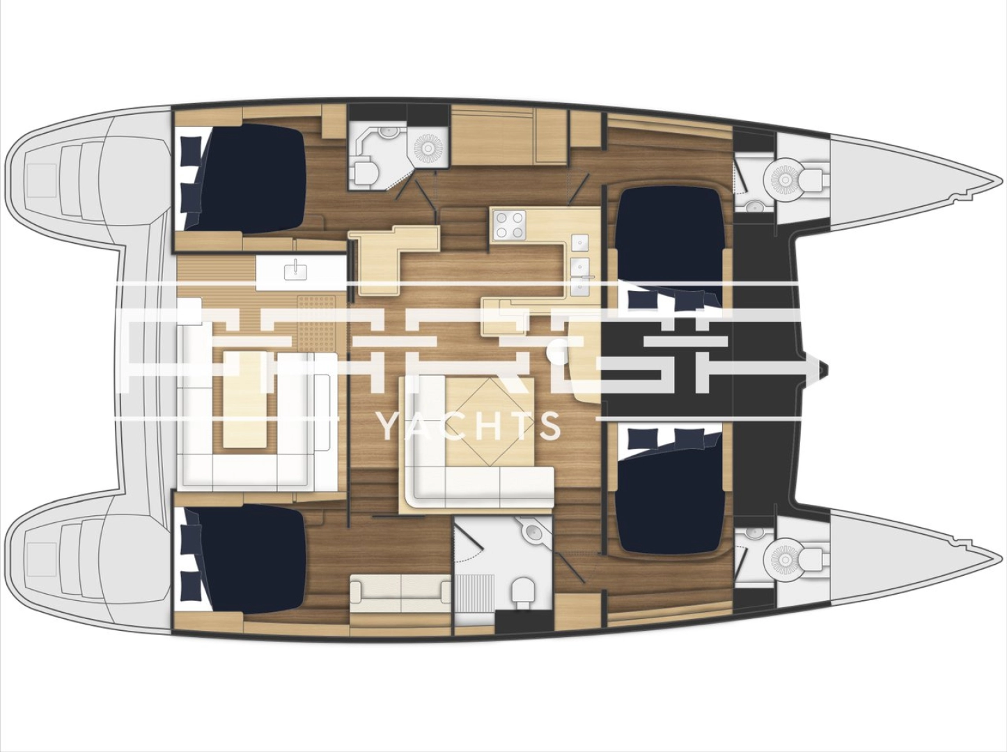 Lagoon Lagoon 500 charter bareboat eller skeppad i Lavrio