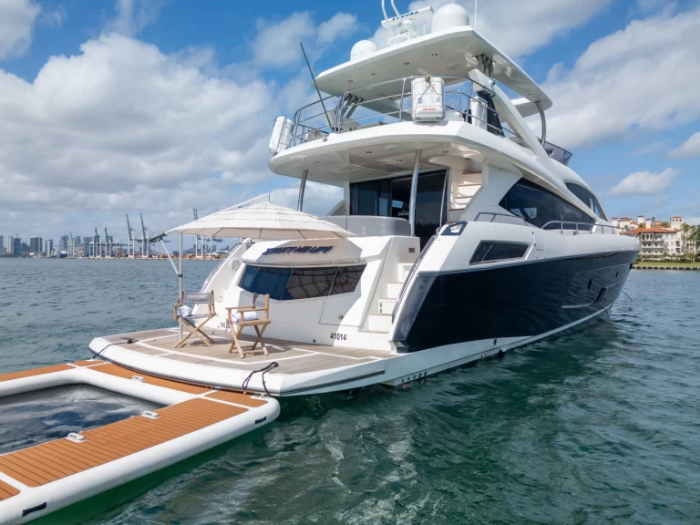 Uthyrning Lyx yacht i Miami Beach - Sunseeker 80 Yacht