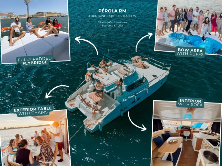 Yacht charter Lisabon billig Highland 35