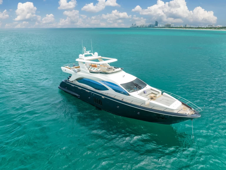 Uthyrning Lyx yacht i Miami  - Azimut 85 Flybridge