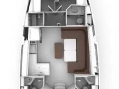 Yacht charter Trogir  billig Cruiser 46 Style