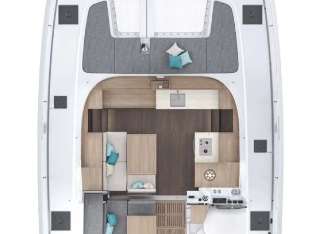 Lagoon Lagoon 38 - 4 cab. charter bareboat eller skeppad i Jezera