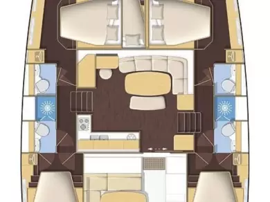 Yacht charter Šibenik  billig Lagoon 421