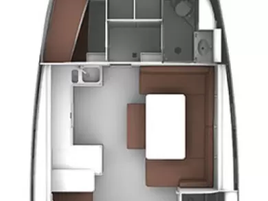 Bavaria Cruiser 51 charter bareboat eller skeppad i Split 