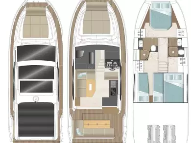 Hyr en Sealine Sealine C390 Biograd Na Moru 