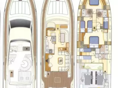 Ferretti Ferretti Yachts 68 charter bareboat eller skeppad i Rhodes (City)