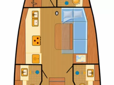 Dufour Dufour 390 charter bareboat eller skeppad i Pula 