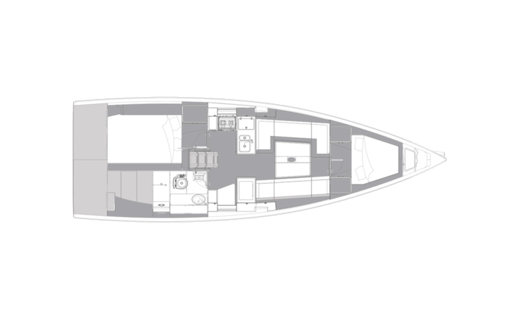 Elan E4 charter bareboat eller skeppad i Punat