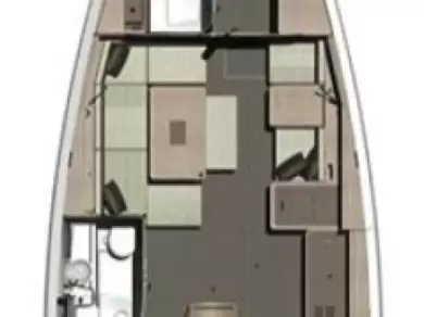 Dufour Dufour 412 Grand Large charter bareboat eller skeppad i Primošten 