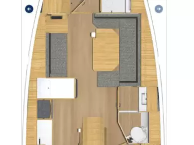 Bavaria Bavaria C38 charter bareboat eller skeppad i Punat