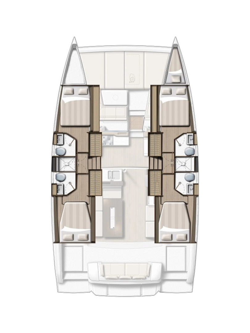 Yacht charter Kaštela billig Bali 4.2