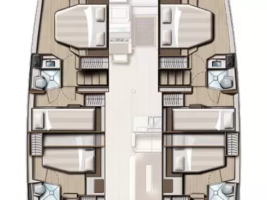 Hyra Katamaran  med eller utan skeppare Bali Kaštela 