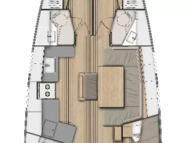 Yacht charter Rogač billig Oceanis 46.1