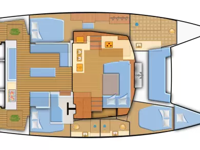 Uthyrning Katamaran  i Can Pastilla - Fountaine Pajot Elba 45