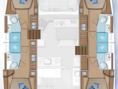 Hyra Katamaran  med eller utan skeppare Lagoon Piraeus 