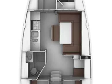 Yacht charter Split  billig Cruiser 40 S