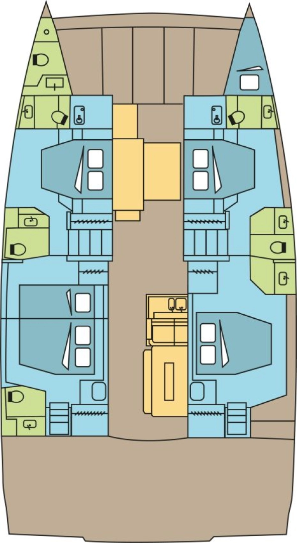 Bali Bali 4.8 charter bareboat eller skeppad i Pozzuoli