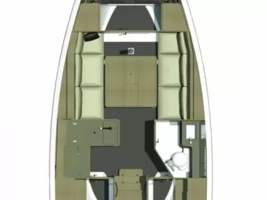 Yacht charter Zaton billig Dufour 350 Grand Large