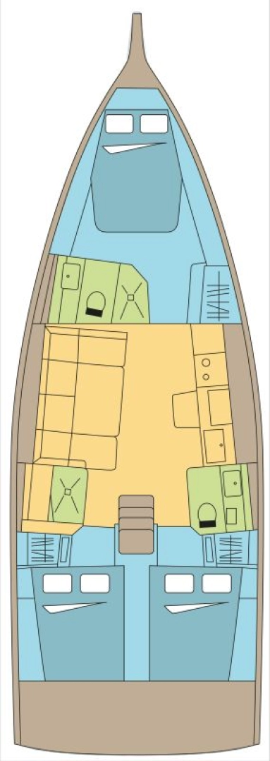 Uthyrning Jolly Harbour - Dufour Dufour 41 av Samboat 