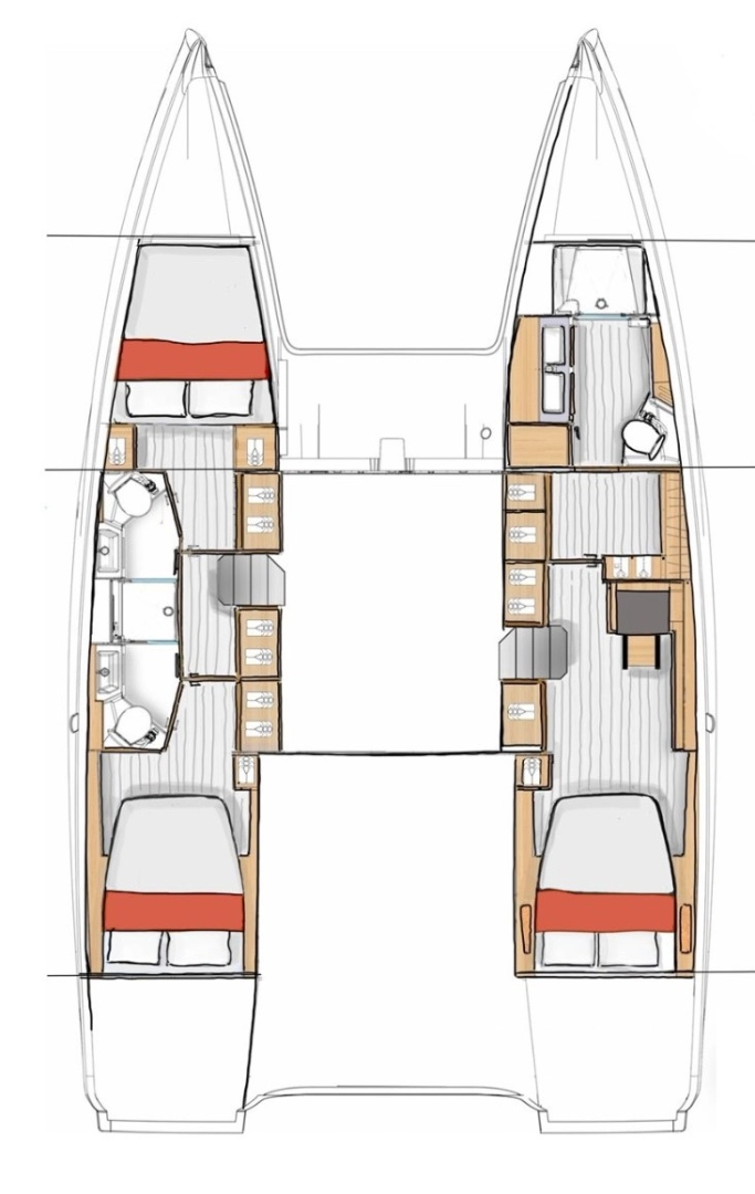 Hyr en Excess Excess 13 - 3 + 1 cab. Olbia 