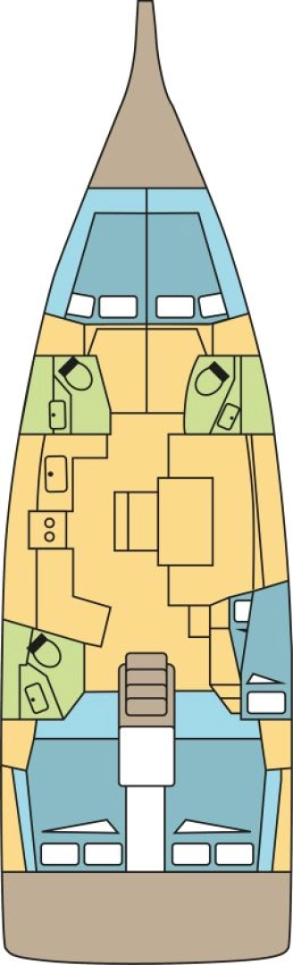 Yacht charter Alimos billig Oceanis 46.1