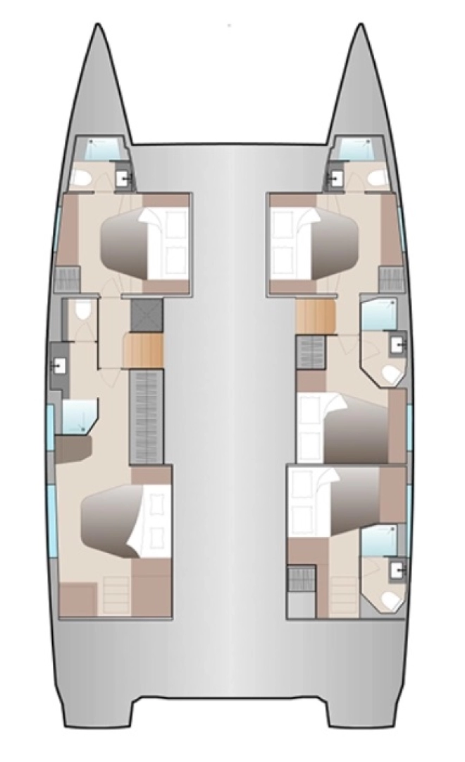 Båtuthyrning Fountaine Pajot Aura 51 i Belize City på Samboat 
