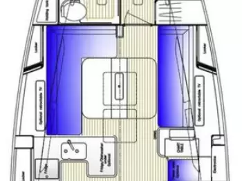 Yacht charter Heiligenhafen billig Hallberg-Rassy 400