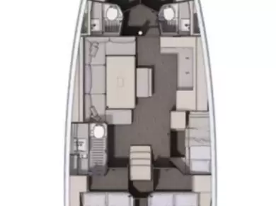 Dufour Dufour 470 charter bareboat eller skeppad i Denia