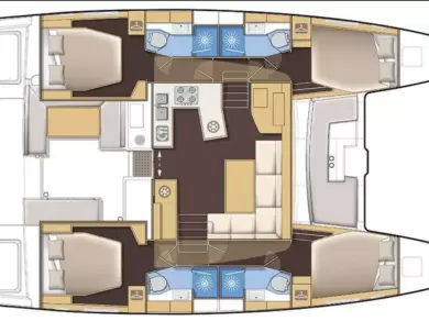 Hyra Katamaran  med eller utan skeppare Lagoon Parish of Saint George 