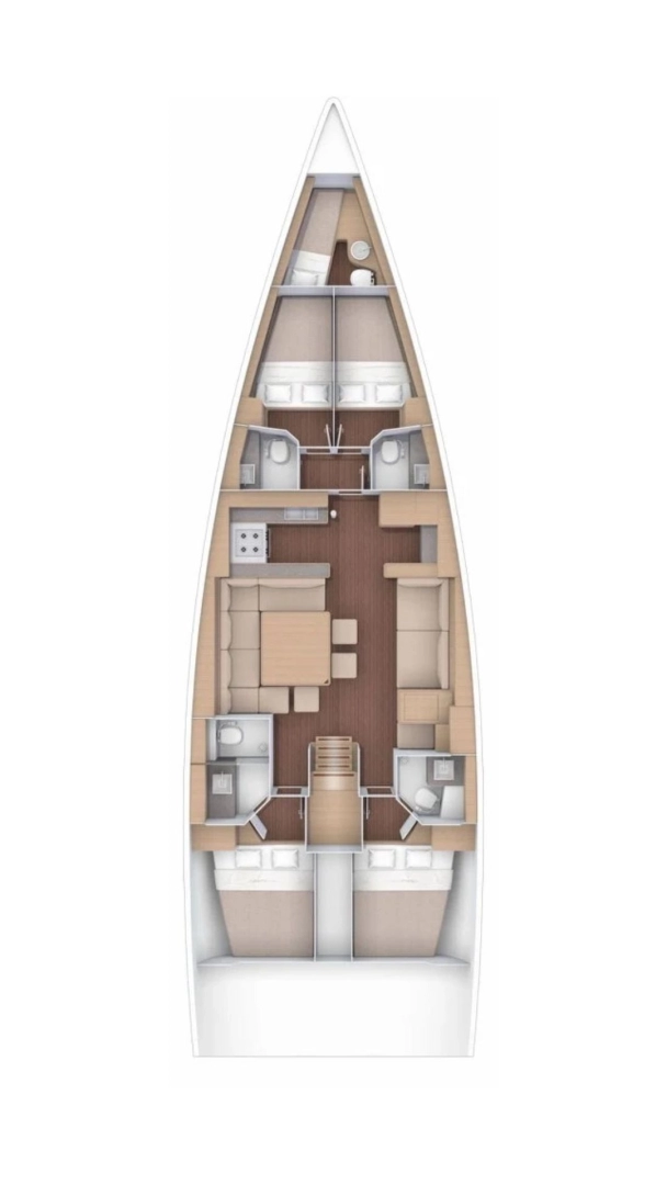 Hyr en Dufour Dufour 56 Exclusive Sicilia 