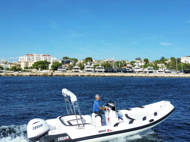 Hyra RIB med eller utan skeppare Selva Antibes 