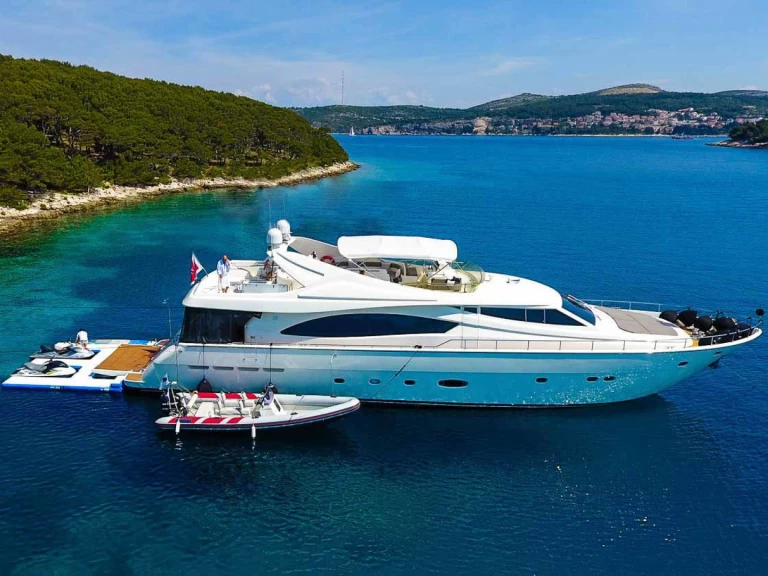 Uthyrning Lyx yacht i Donji Seget - Ferretti Ferretti 880