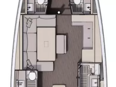 Yacht charter Trogir  billig Dufour 470