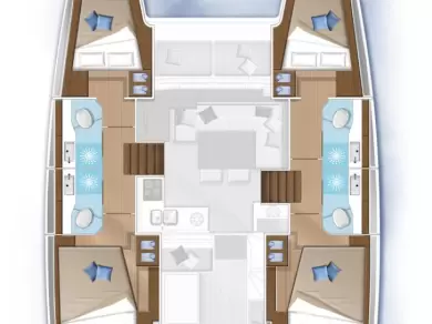 Yacht charter Šibenik  billig Lagoon 40