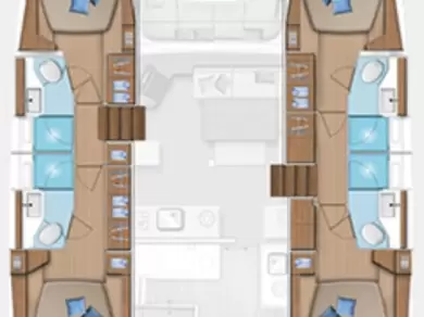 Yacht charter Šibenik  billig Lagoon 46