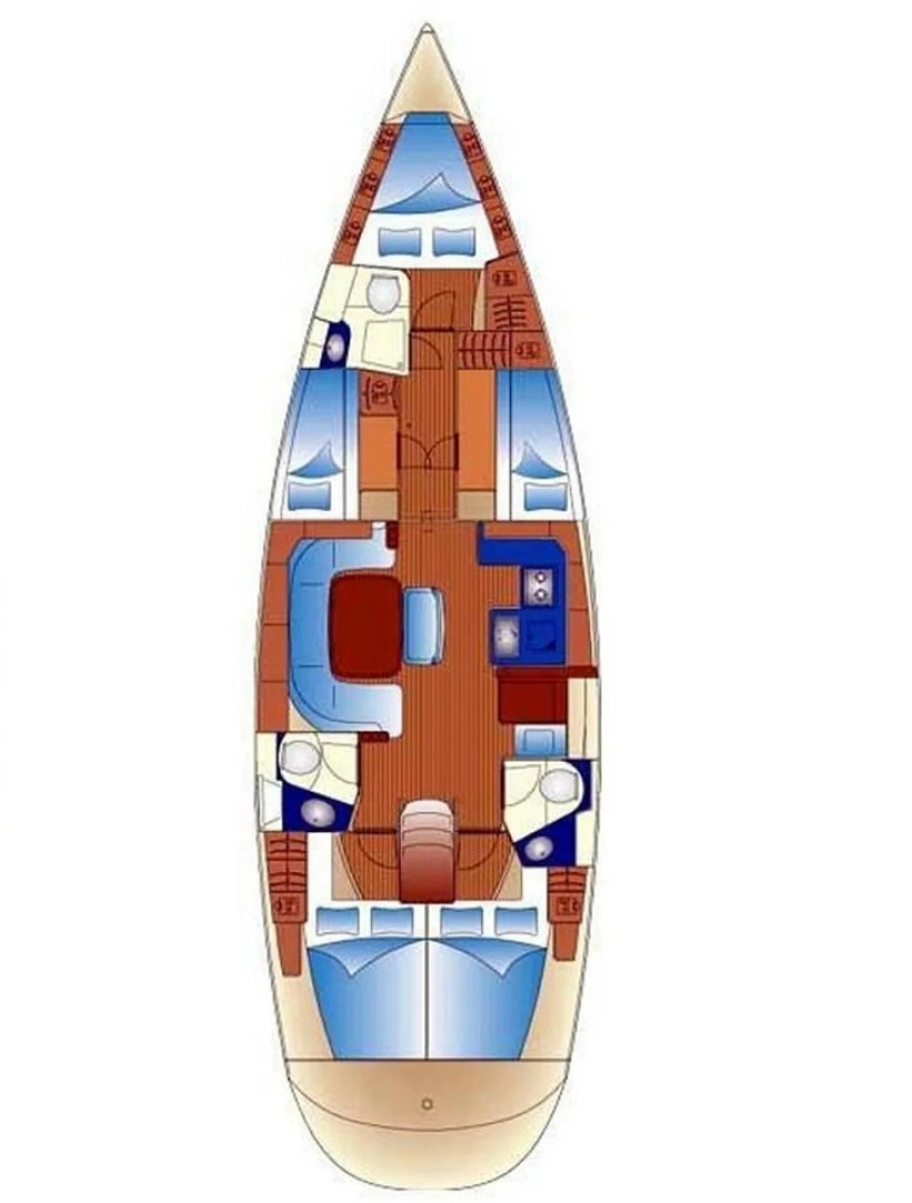 Yacht charter Gouvia billig Bavaria 49