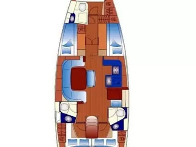 Yacht charter Gouvia billig Bavaria 49