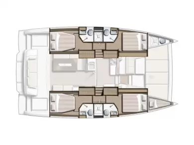 Yacht charter Donji Seget billig Bali 4.2