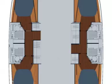 Uthyrning Donji Seget - Fountaine Pajot Astrea 42 av Samboat 