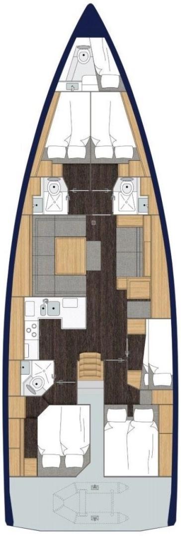 Yacht charter Alimos billig Bavaria C50