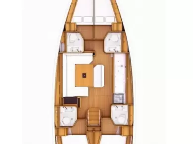Yacht charter Lavrio billig Sun Odyssey 519
