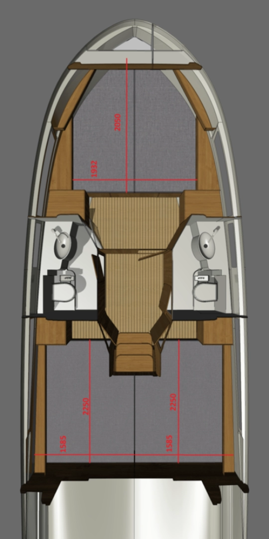 Uthyrning Lyx yacht i Kukljica - Delphia Platinum 989 Fly