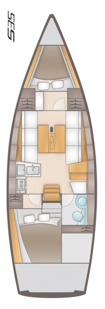 Yacht charter Kaštela billig Salona 35