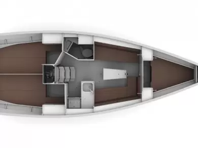 Bavaria Cruiser 34 charter bareboat eller skeppad i Biograd Na Moru