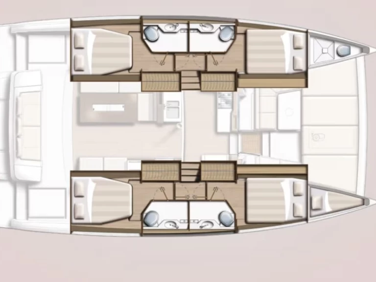 Uthyrning Katamaran  Bali med en båtlicens 