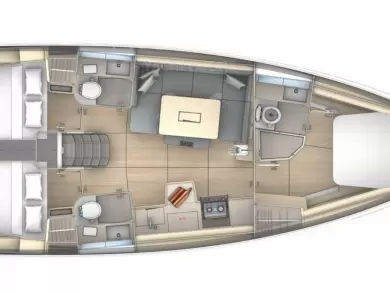 Uthyrning Segelbåt  i Kos  - Dufour Dufour 41