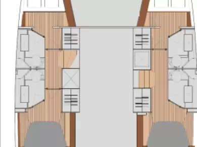 Hyra Katamaran  med eller utan skeppare Fountaine Pajot Skradin 