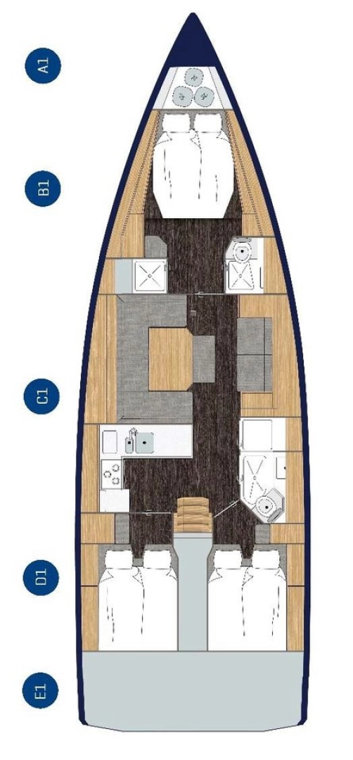 Uthyrning Zadar - Bavaria Bavaria C45 av Samboat 
