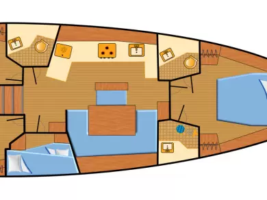 Uthyrning Segelbåt  i Punat - Bénéteau Oceanis 46.1