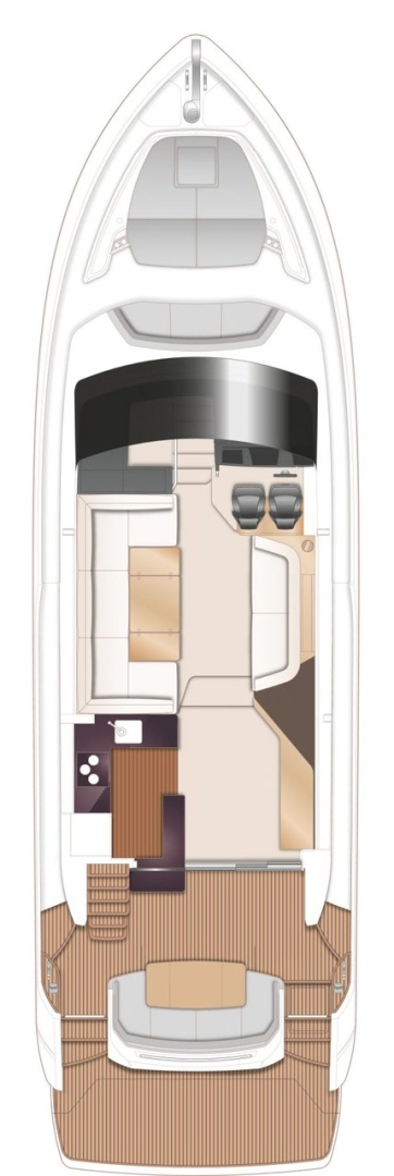 Princess Princess 55 F charter bareboat eller skeppad i Podstrana